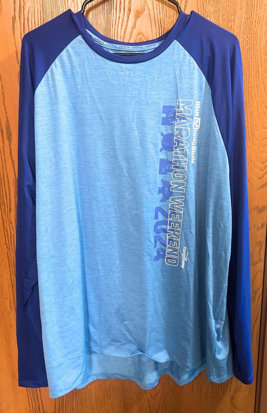 runDisney Walt Disney World Marathon Weekend 2024 Long Sleeve Performance Shirt